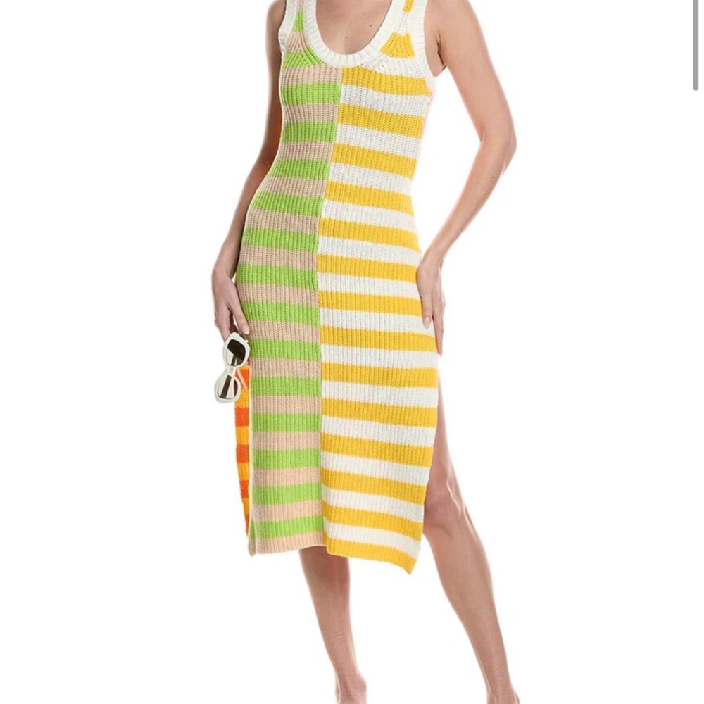 STAUD SEASHORE SWEATER DRESS Size M